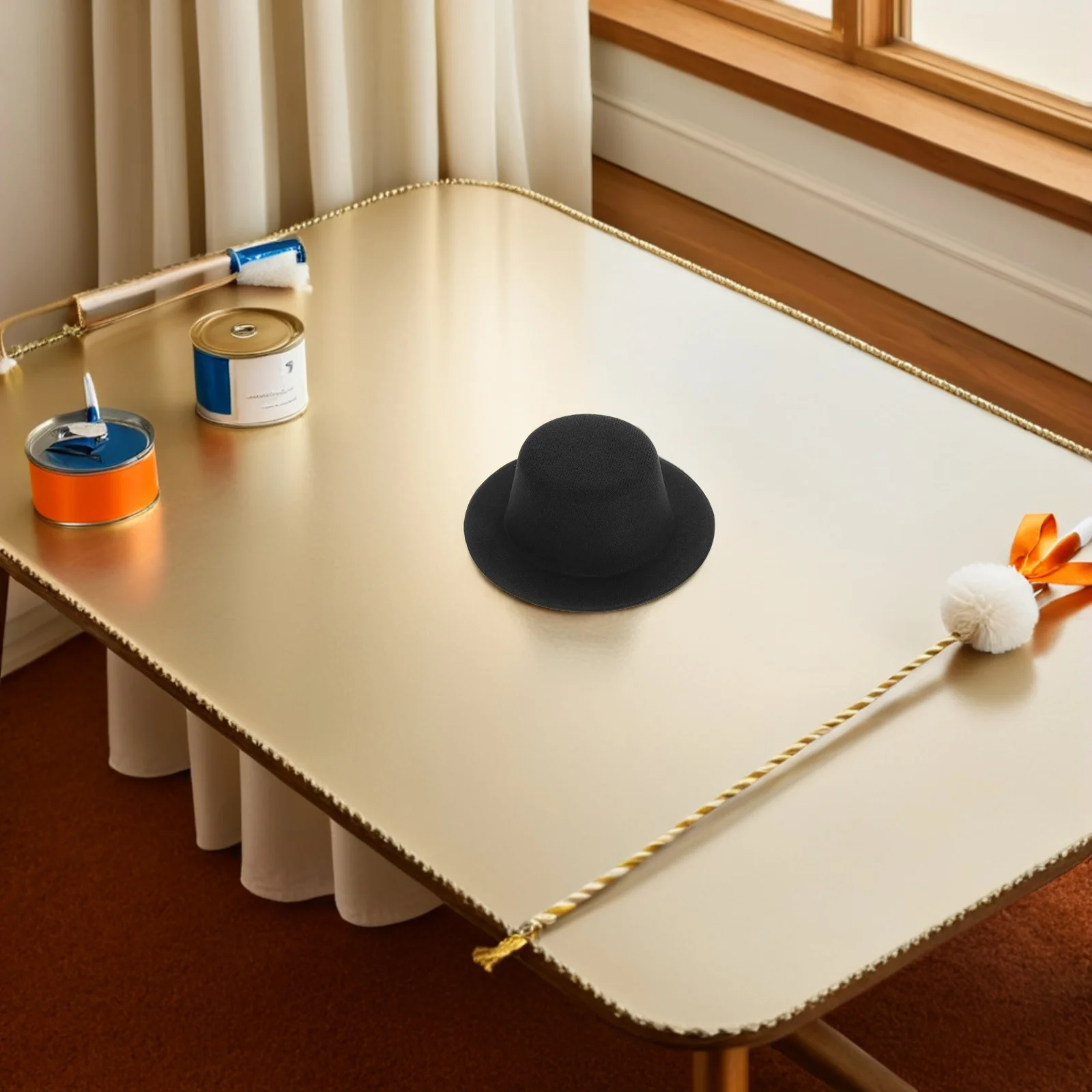 

10 шт., маленькие цилиндры, элегантный дизайн, везде время, приятный своими руками костюм для домашних животных, шляпы, мини-украшения, мини-шляпа