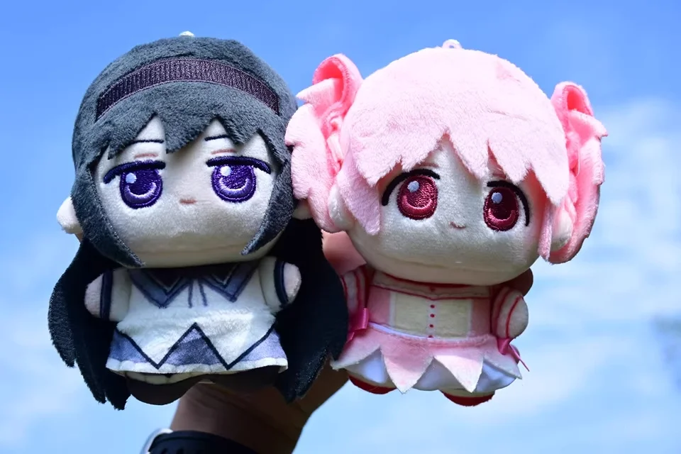 

Puella Magi Madoka Magica Анимация Периферия Madoka Kaname Homura Akemi Q Версия Плюшевая кукла Игрушка Kawaii Настольный декор 10 см Подарок