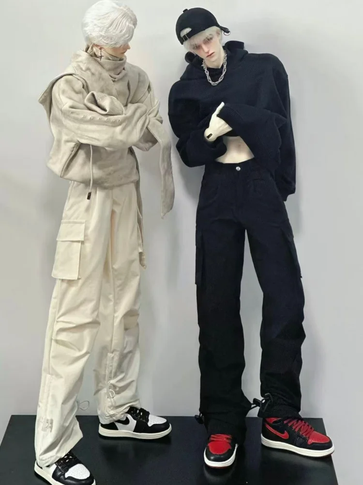 Vestiti per bambole BJD taglia zio per pantaloni per bambole ID75 Pantaloni da paracadutista Abbigliamento per bambole (nessun solo vestiti per bambole)