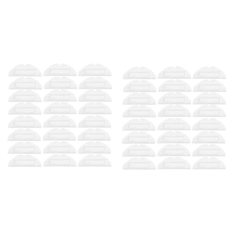 48Pcs Disposable Mop Cloth Replacement For Xiaomi Roborock S7 T7S Plus Robotic Vacuum Cleaner Pad Rags Spare Parts Kits