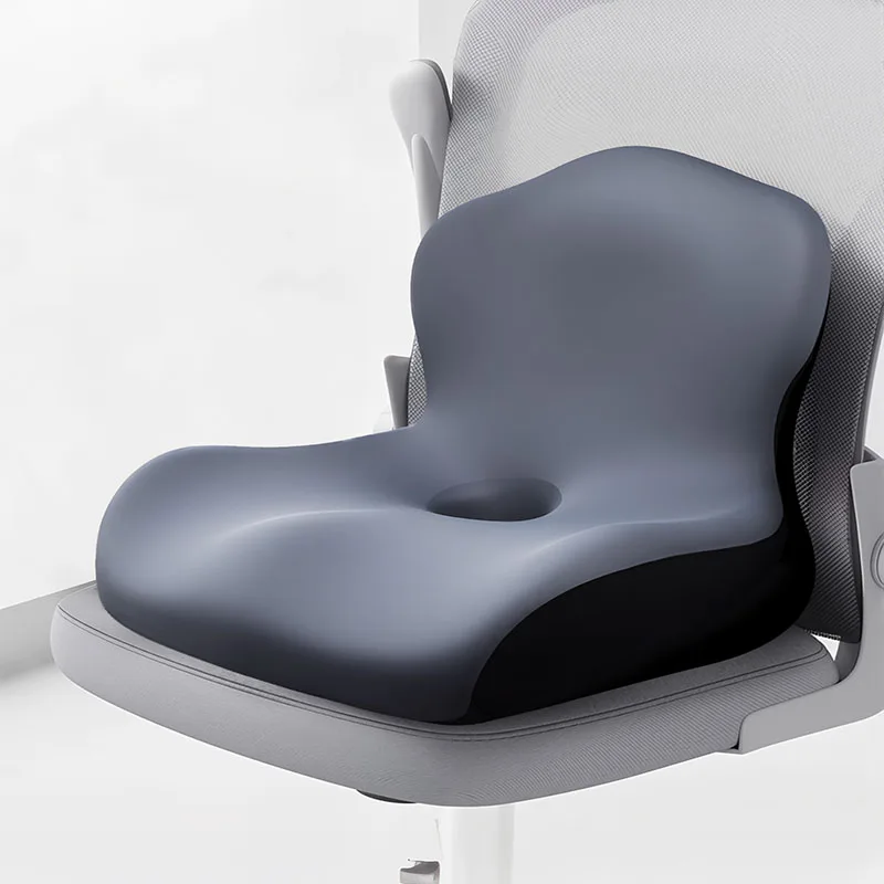 

Soft Memory Foam Office chair cushion Tatami flatbed mat car seat cushion One-Piece Back Cushion for Car Living Room Cozy