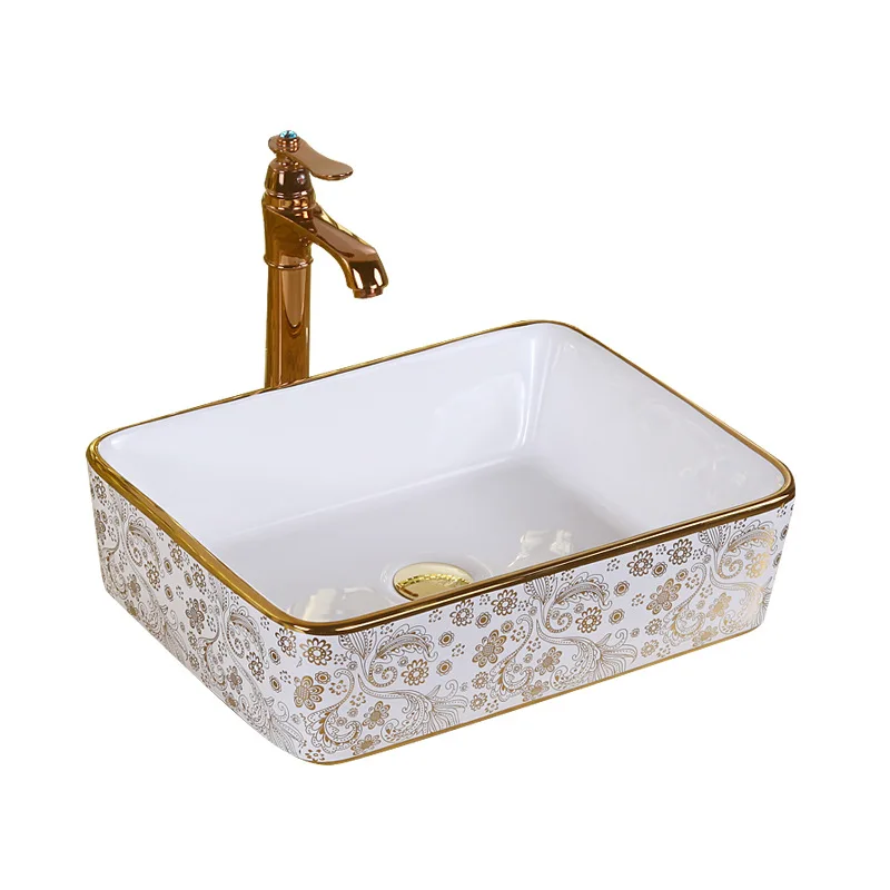 

Household bathroom balcony washbasin color washbasin hotel KTV bar sink European style new