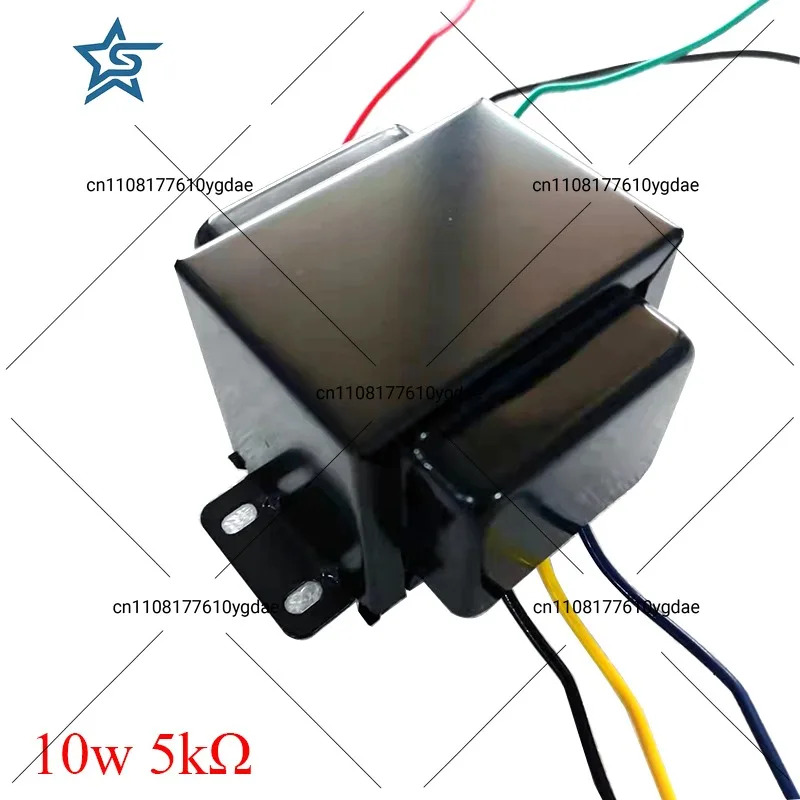 

1 шт. 10 Вт 5 К односторонний выходной трансформатор для лампового усилителя DIY усилитель аудио аксессуары