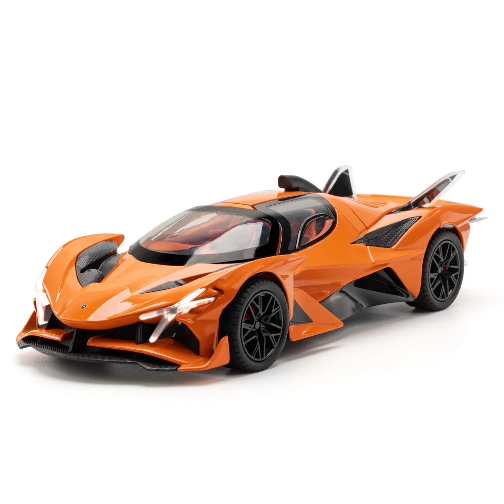 

1:24 Simulation Alloy Sports Car Model Ornament Douyin Toy Car Diecast Alloy Car Model Collectible