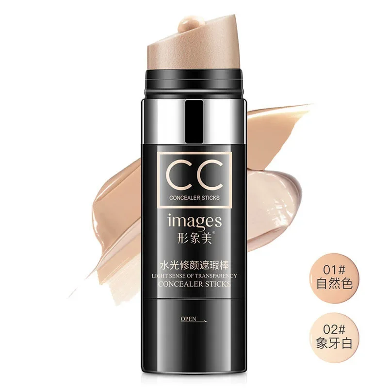 CC Concealer Stick 1pc Makeup Face Light Natural Brighten Skin BB Cream Long Lasting CC Korean Cosmetics Foundation Cream