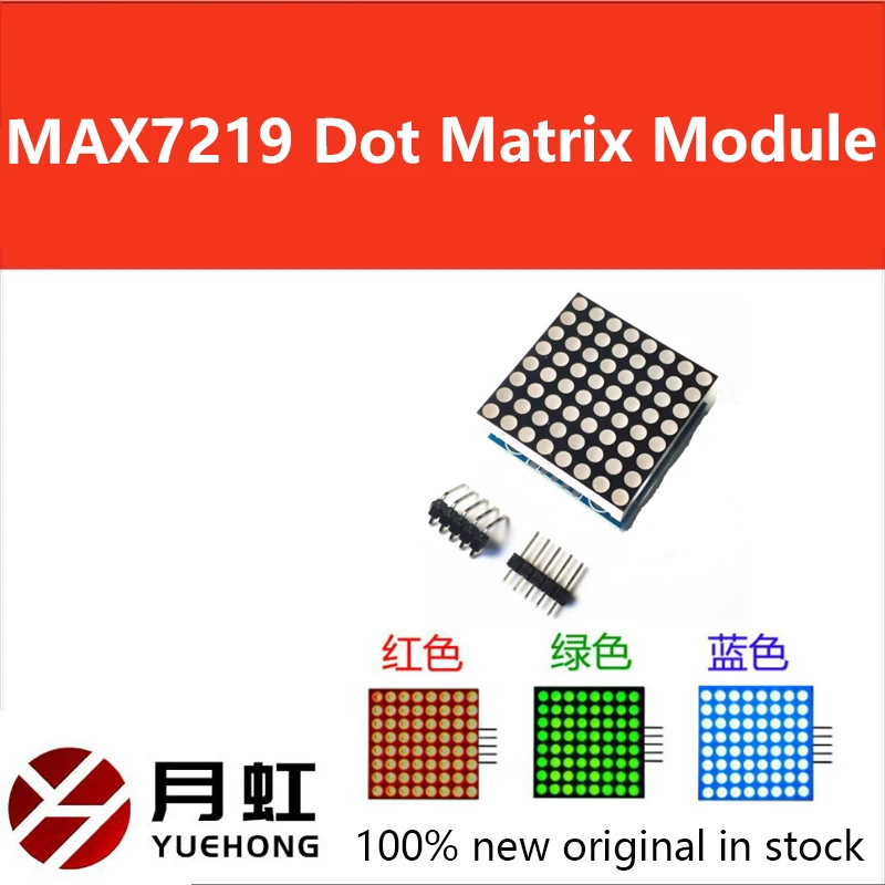 1 Uds MAX7219 módulo de matriz de puntos microcontrolador módulo LED módulo de pantalla MAX7219 Kit DIY