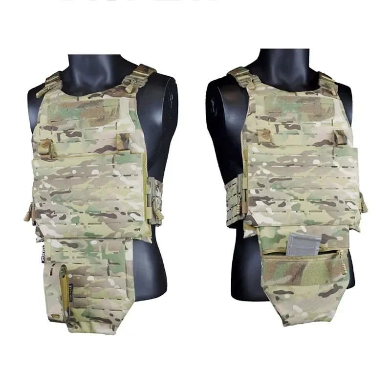 Chaleco táctico con protector de ingle sistema MOLLE - imagen 4