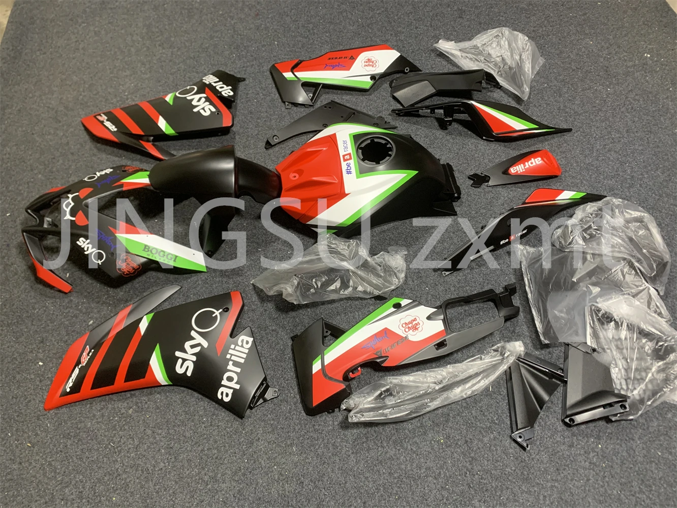 New ABS Motorcycle Fairings Kit Fit for Aprilia RS125 RS4 50 125 2012 2013 2014 2015 12 13 14 15 Bodywork Set Custom Red Matte