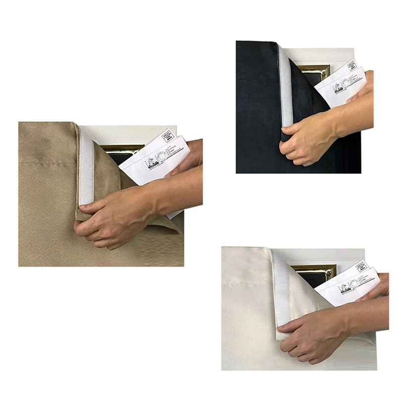 

AU05 -Mail Catcher For Mail Slots. No More Mail On The Floor Reduces Drafts, Protects Privacy, And More