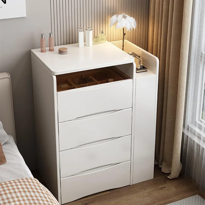 #For Home Furniture Nordic Simple Light Luxury Princess Makeup Dressing Table Set, Bedroom with Mirror and Cabinet Drawers*