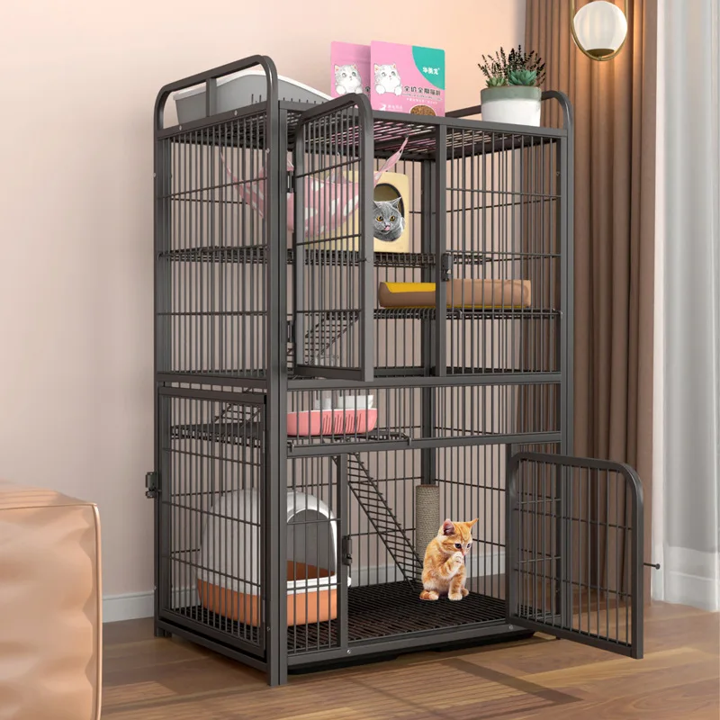 Cat Cage Villa Three Floor Super Free Space Wholesale Cat Cage Luxury Cat House Cat House Cat House Cat Crawl