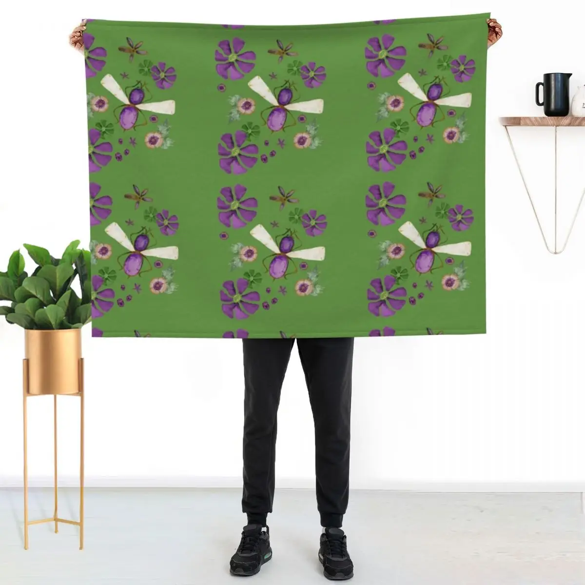 Suffragette Jewels pattern Throw Blanket decorative Giant Sofa Bed linens sofa bed Summer Beddings Nap Blankets