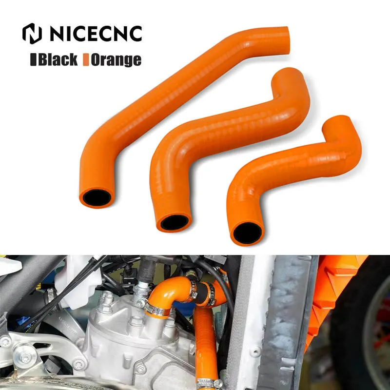 

For KTM 2024 EXC-F 450 500 XWF 500 Silicone Radiator Coolant Hose Kit For Husqvarna FC 450 FX 450 FS 450 FE 450 FE 501S FE 501W