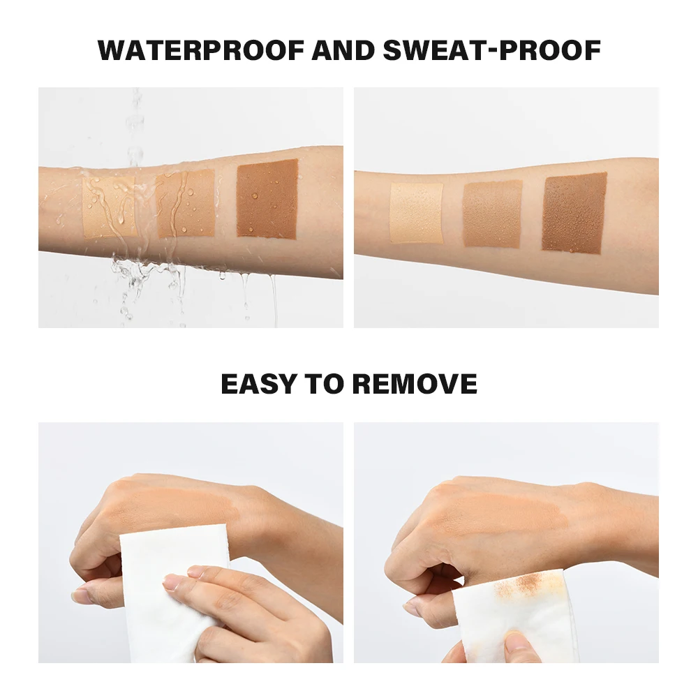 Leg Makeup Lotion Even Skin Tone Body Foundation 100ml Tan Waterproof Long Lasting Body Tanning Cream Medium Bronze Leg Makeup
