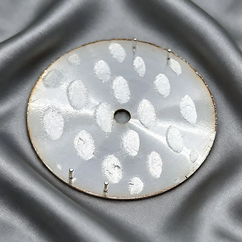 Fishscale Pattern Style 28.5mm Watch Dial NH35 Dial Fits NH35 NH36 7S26 Movement SKX007 Watch Replace 28.5mm Watch Surface Parts