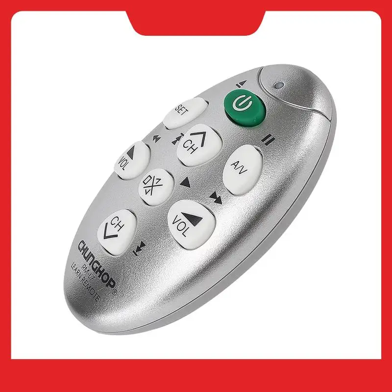 Chunghop RM-L7 mini universal para tv/sat/dvd/cbl DVB-T aprendizagem infravermelha controle remoto função de cópia capacidade de substituição