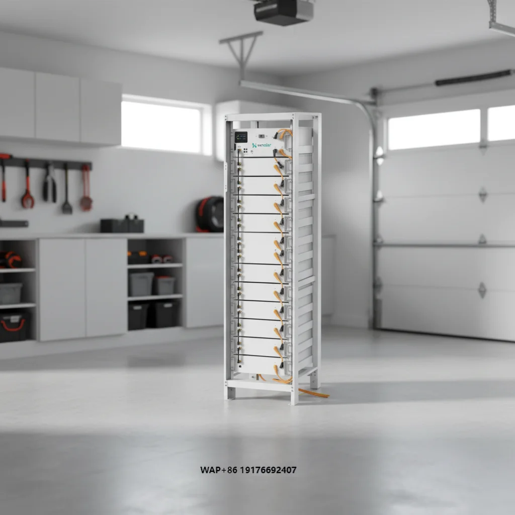 HWS 51.2V High Voltage Rack Battery 20Kwh 30Kwh 40Kwh 50Kwh Lithium Solar Battery With Cheap Price