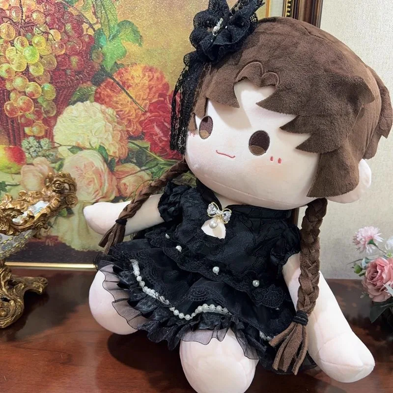 10CM 20CM Cotton Doll Clothes Black Dress Xingdailu /Lina / Beier Skirt, 50-55CM Reborn Doll Dress Free Shipping