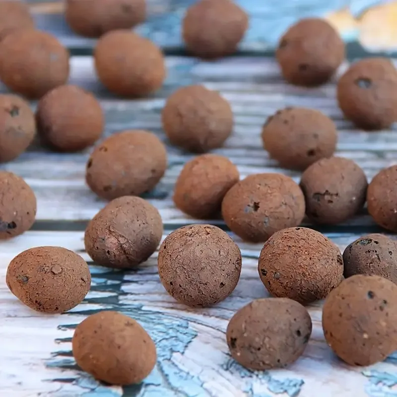 수족관 장식, 수생 식물 재배, 다육 식물 및 분재용 경량 및 통기성 테라코타 펠렛, 배수 개선