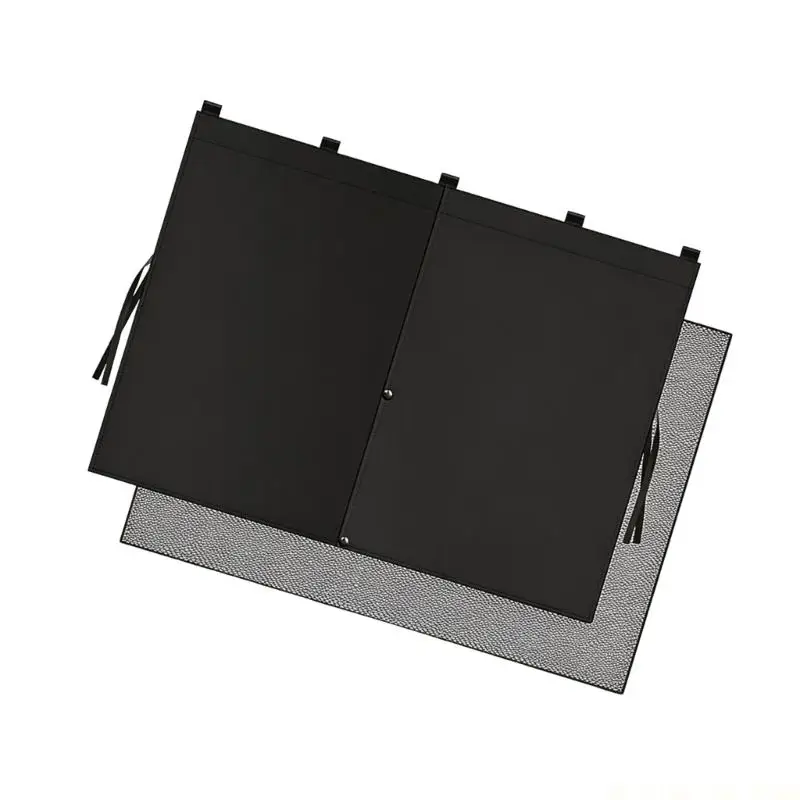 J0MA 2 Layer Mesh Car Window Shade Easy to Install Blocks Sunlight & Heat for Car