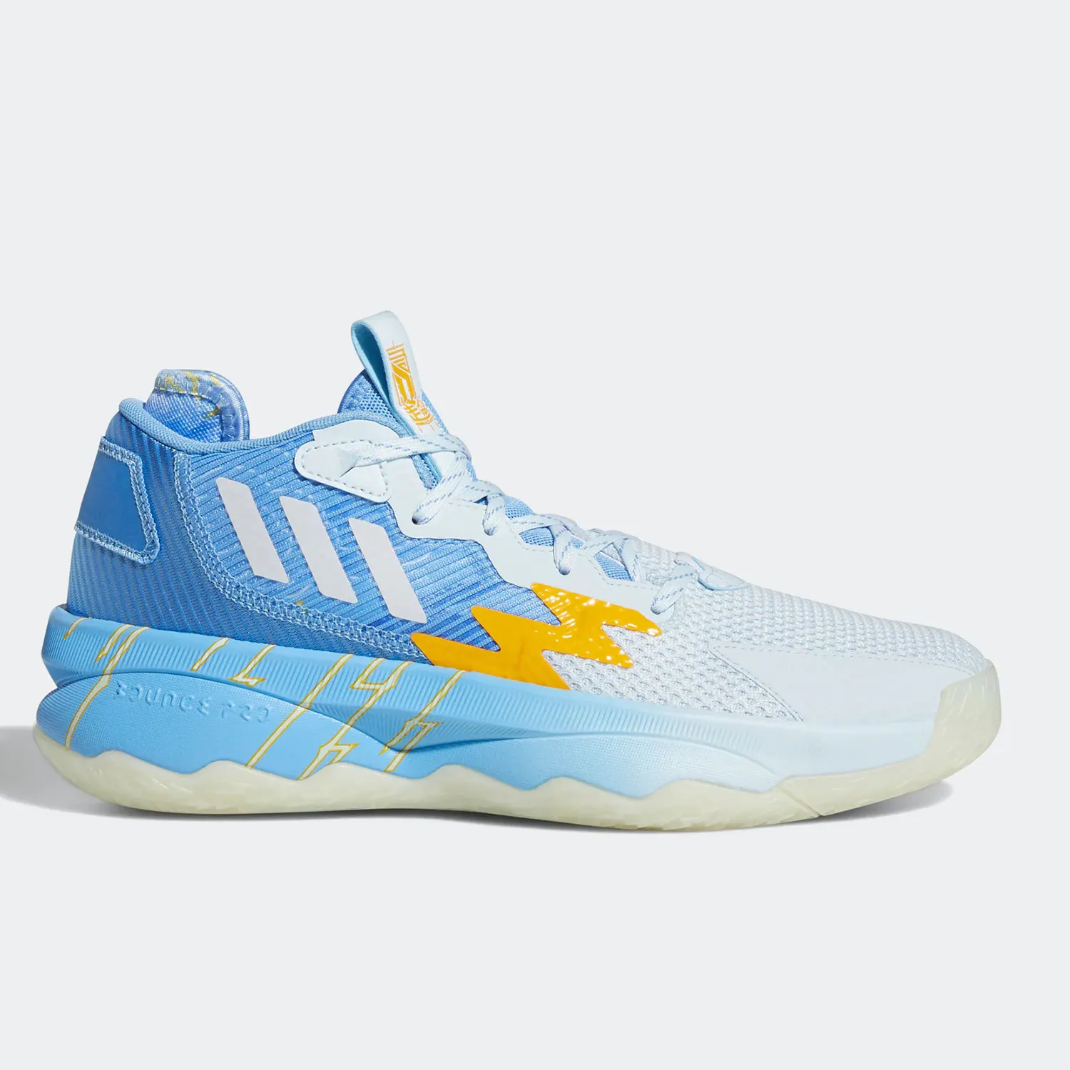 

Оригинальные баскетбольные кроссовки унисекс Adidas DAME 8 3 Kingdoms HQ4504