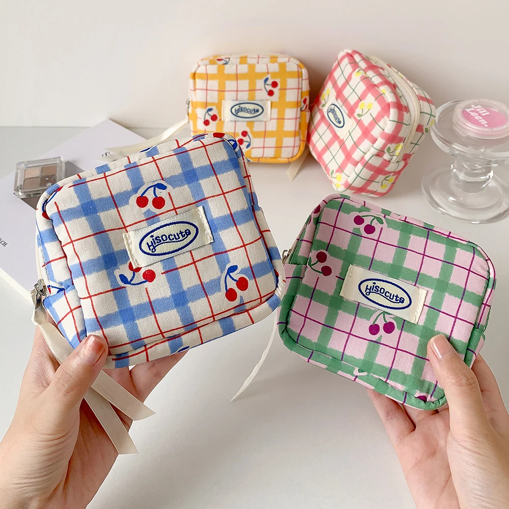 Pochette à maquillage pour sac à main, jolie trousse de toilette portable, mini sac de maquillage de voyage pour femmes