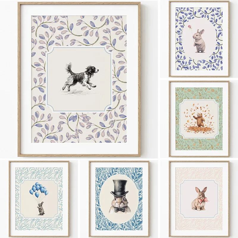 Animal Retro Poster…