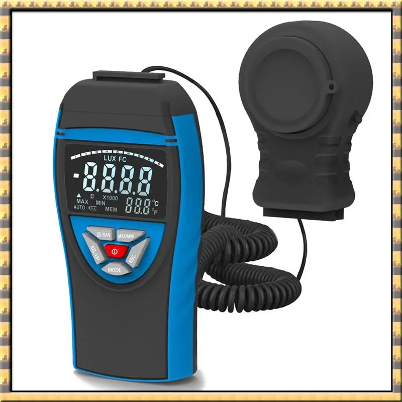 

^Поступление тестер фотометров высокоточный измеритель освещенности диапазон измерений 1-400 000 люкс для измерения интенсивности света