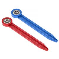 360° Rotating Bearing Aluminum Alloy Adjustable Woodworking Compass Scriber Round Drawing Circle Ruler