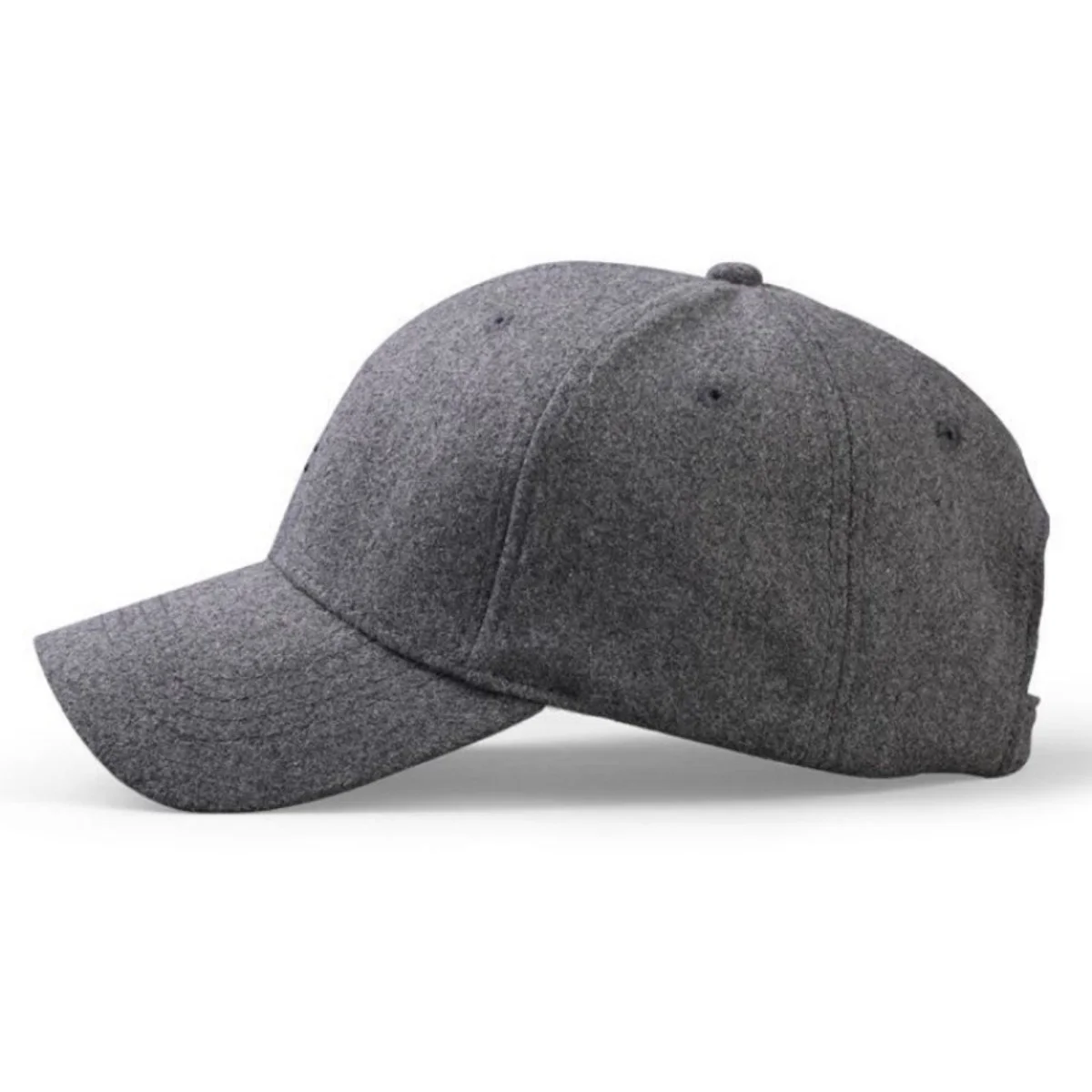 Winter Dad Warm Felt Hats Big Head Man Women Boys Girls Wool Visor Male Plus Size Baseball Caps 56-62cm 62-68cm