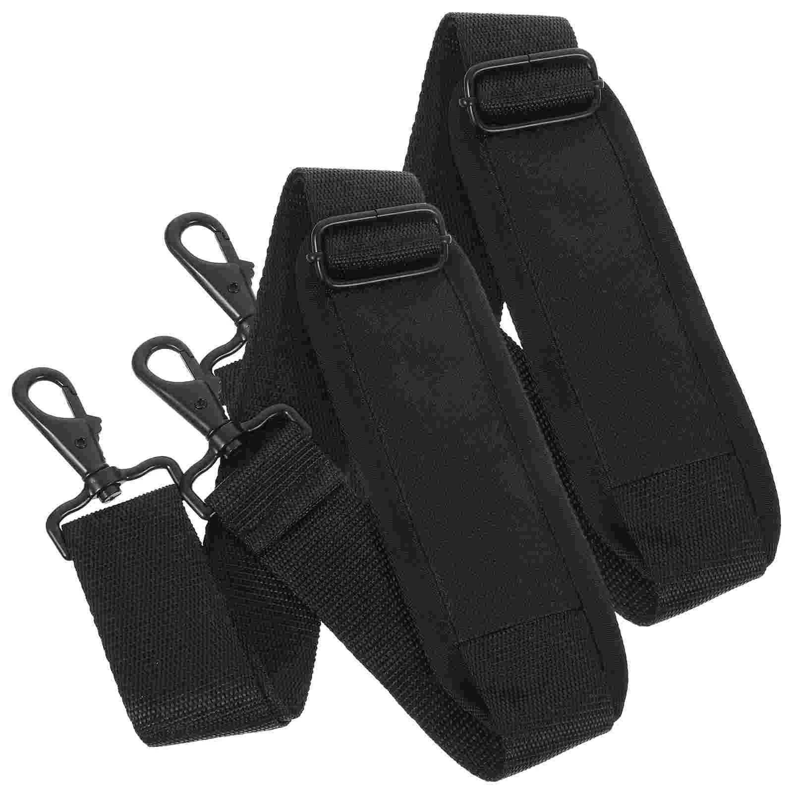 2 Pcs Musical Instrument Bag Strap Practical Straps Shoulder Ukulele Snare Drum Case Bass Guitar Accessory Belt