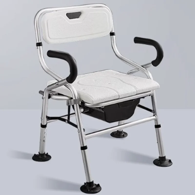 Patient Shower Stool, Waterproof Foldable Design, Small Restroom Toilet Style, Elderly Sillas Plegables Furniture