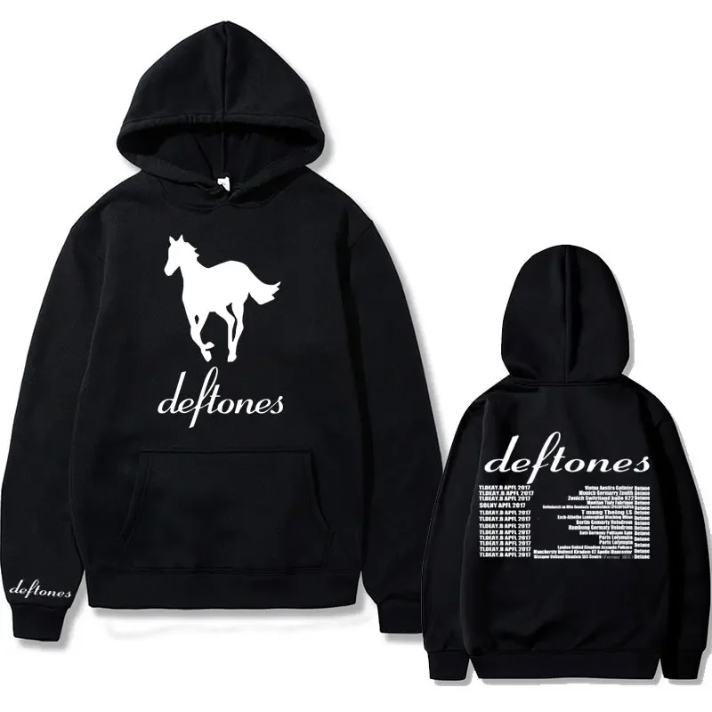 

Deftones hoodie funny retro Y2K vintage hoodies graphics long sleeve pullover men's hoodie Harajuku women sweats oversized