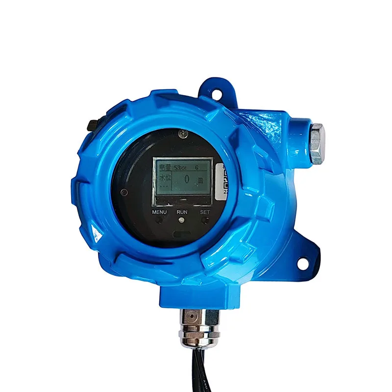 

4G intelligent liquid level detection alarm liquid level sensor LCD display water level detector