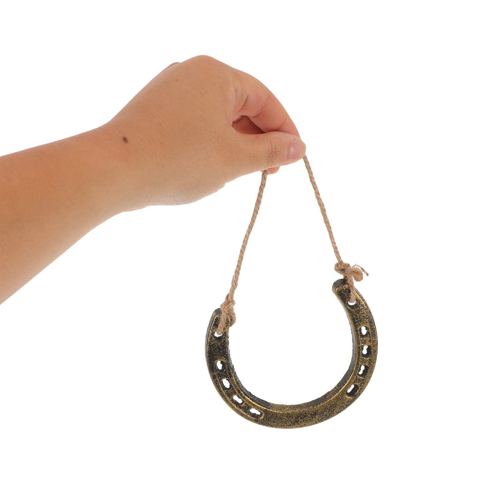 

3pcs Cast Iron Horseshoe Wall Decor Vintage Rustic Western Lucky Pendant For Home Office Wedding Indoor Outdoor Metal Wall Art