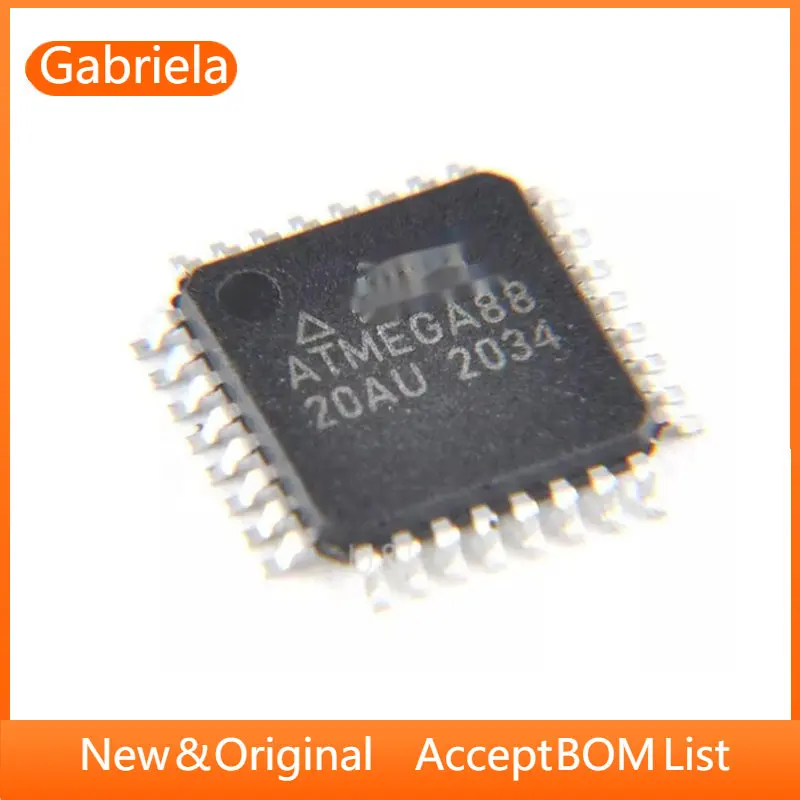 

5-10Pcs ATMEGA88-20AU ATMEGA8820AU TQFP32 ATMEGA324PA-AU ATMEGA324PAU TQFP44 Brand new original chips ic