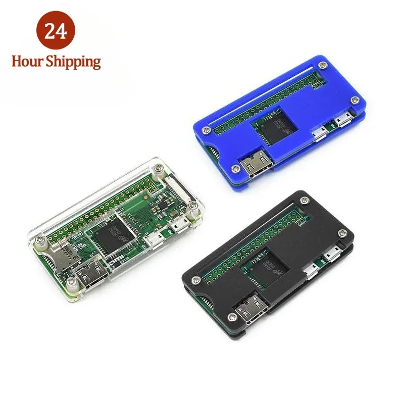 Raspberry Pi Zero Acrylic Case 3 Colors Box Shell Transparent Black Blue Acrylic Enclosure Clear Box for RPI Zero