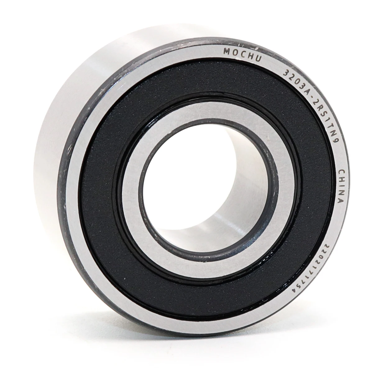 1PCS MOCHU 3203A-2RS1TN9 17x40x17.5 5203-2RS Double Row Angular Contact Ball Bearing With Seals