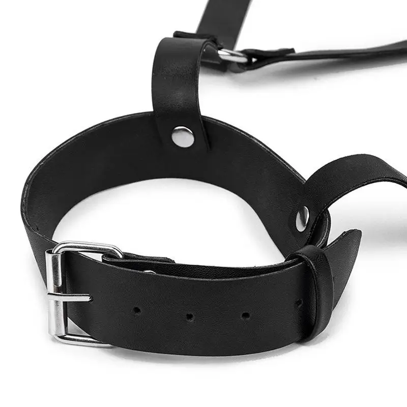BDSM Women Sexy Body Chest Harness Belt Bondage Lingerie Leather Fetish Clothing Garter Erotic Sex Toys for Couples Strip Club P image 4
