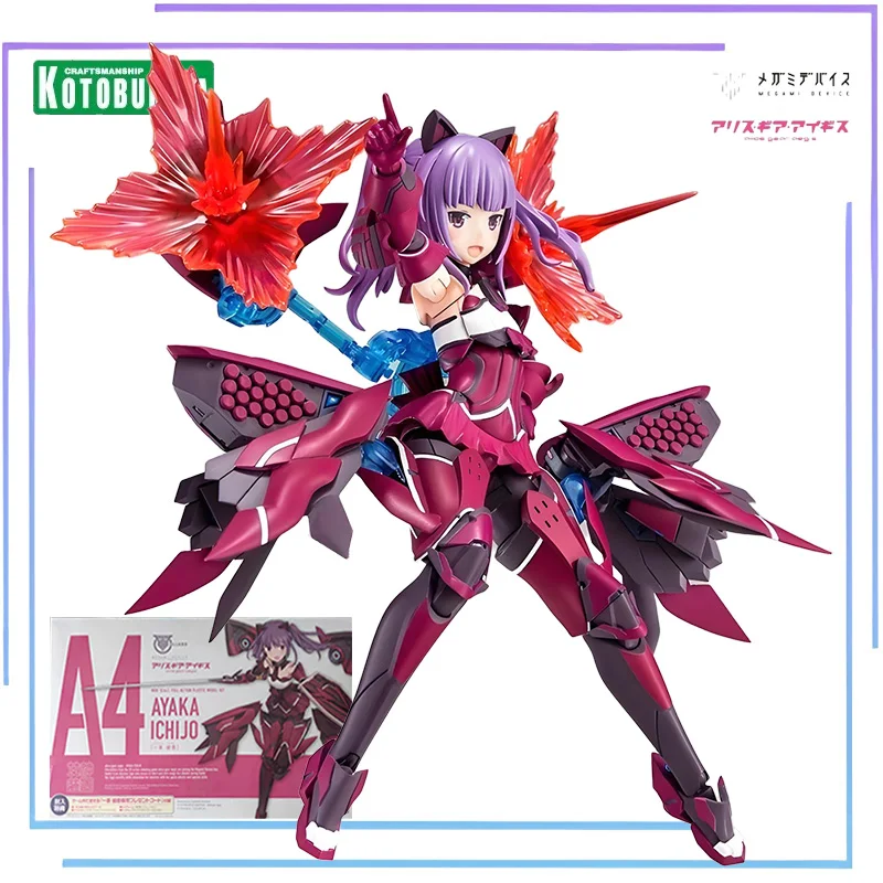 

Kotobukiya оригинальная серия MEGAMI DEVICE A4 Ayaka Ichijou аниме фигурка в сборе настольная модель игрушки Коллекционная модель