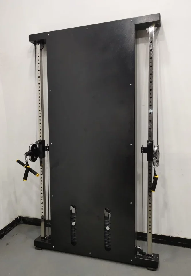 Machine Dinuo  Multi Pulley System Function Trainer Strength Gym Single Wall Mounted Cable Crossover Trainer Machine