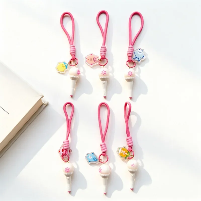 Idol ASTRO AROHA Cartoon Cute Keychain Backpack Accessories MJ Jin Cha EunWoo Moon Bin Rocky Yoon SanHa Fans Gifts Collection