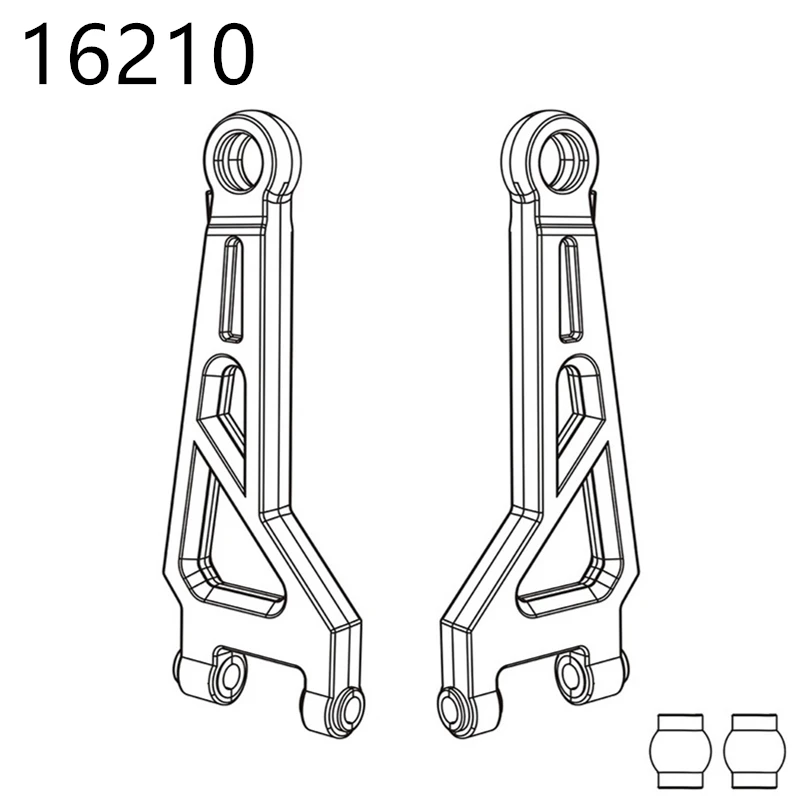 MJX Hyper Go H16H 16208 16209 16210 Modifiziertes Zubehör Differential Stoßdämpfer Reifen Stoßstange Getriebe 1/16 RC Auto Ersatzteile