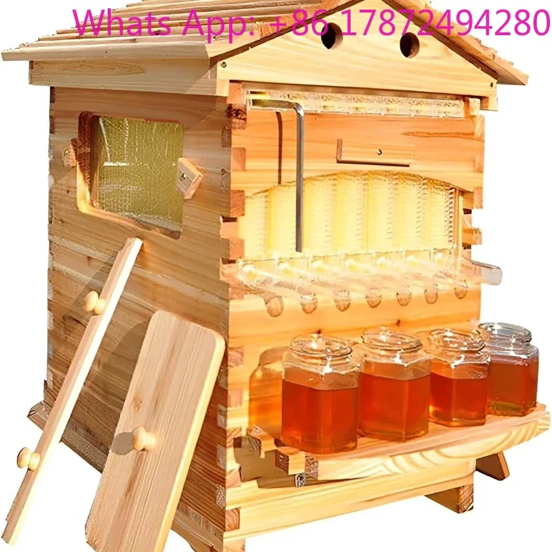 

Автоматический улей Golden Palace Flow Super Honey Super с 7 рамками для сбора меда