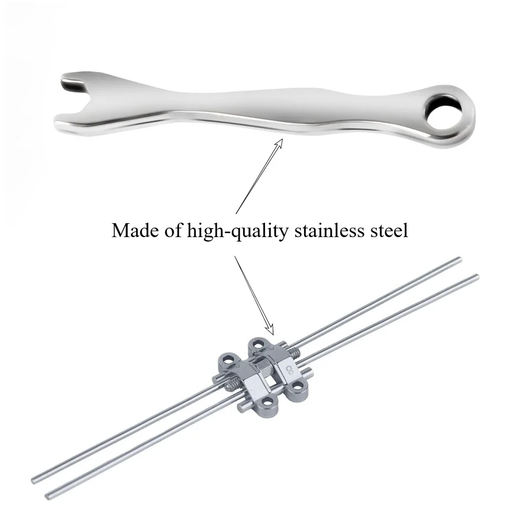 10Pcs MSE Dental Orthodontics Expansion Screw Mid Facial Rapid Palatal Split Maxillary Expander 8/10/12mm CE