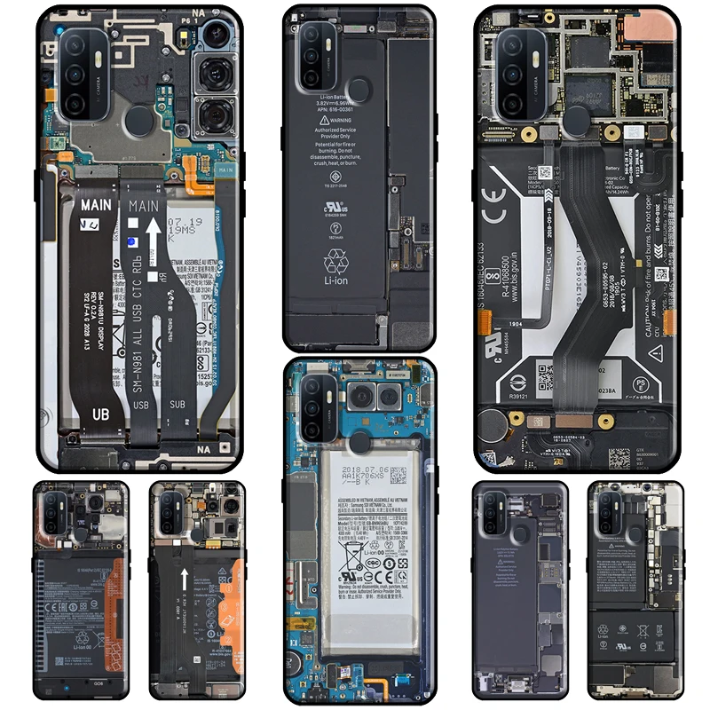 Motherboard Circuit Board For OPPO F5 F7 A52 A72 A1K A5S A15 A83 A91 A31 A53 A9 A5 2020 Reno 4 Pro 2Z Phone Cover