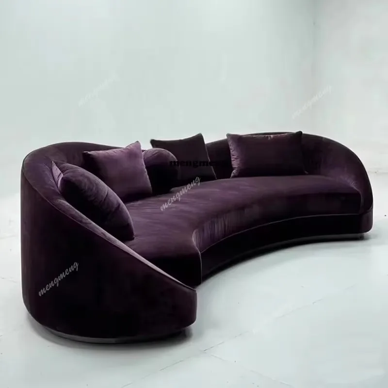 

R Прихожая Мягкие диваны для гостиной Акцентный дизайн Эстетические деревянные винтажные диваны для гостиной Уникальная диванно Постмодернистская мебель