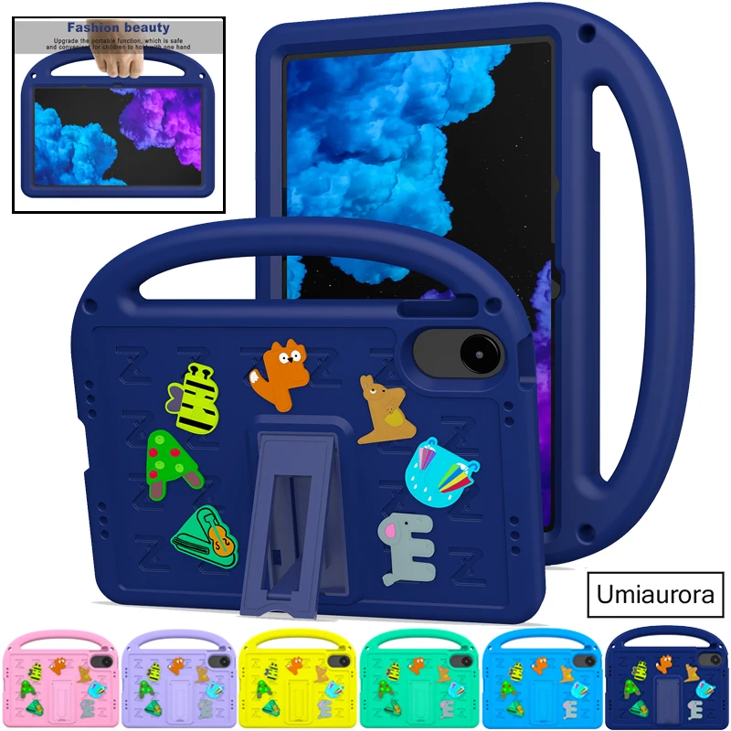 For Xiaomi POCO Pad Redmi Pad Pro 12.1 SE 8.7 Pad2 11 inch Mi Pad 5 6 7 11.2 Kids Shockproof EVA Tablet Case Handle Stand Funda
