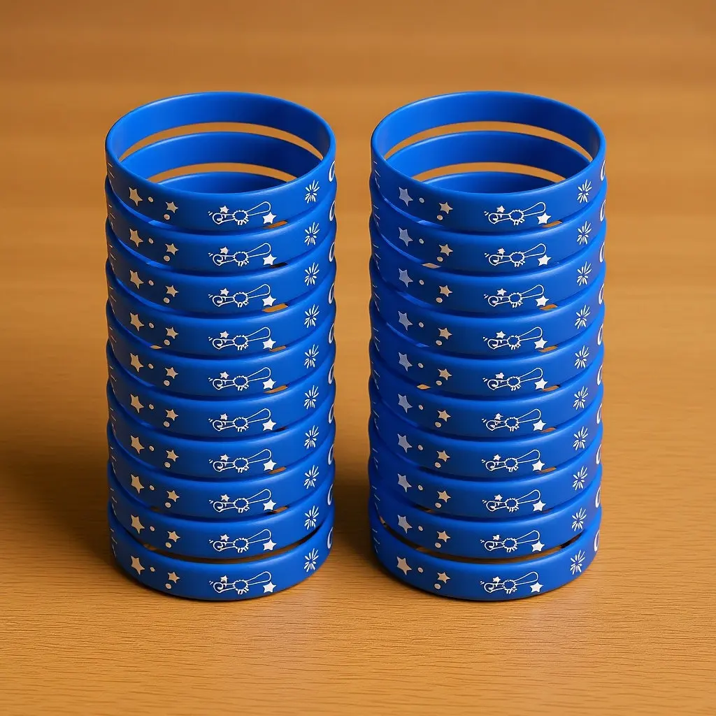 

24Pcs Class of 2025 Silicone Wristbands Graduation Party Favors Silicone Bracelets Bulk Graduation Event Supplies