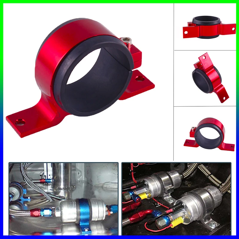 

60mm Single External Oil Pump Fixing Bracket Car Fuel Pump Bracket Fuel Pump Mounting Holder Filter Clamp Car Support